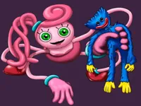Mommy Stikman Vs Huggy Wuggy image