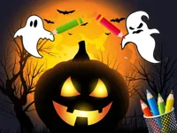 image bg Scary Party Coloring