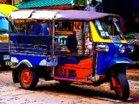 image bg Tuk Tuk Tricycle Puzzle