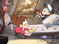 image bg Gravity Falls Slide
