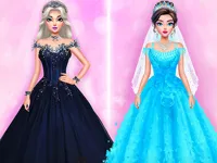 Frozen Wedding Dress Up image