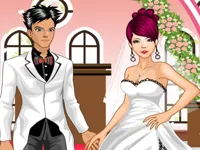 image bg Wedding Couple Dressup