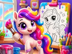 Pony Color Fun image