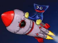 Huggy Wuggy in space image