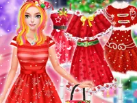 image bg Christmas Princess Dress Up