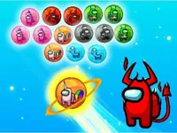 image bg Among Us Bubble Shoot Puzzle