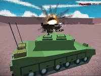 Helicopter And Tank Battle vehicle wars image