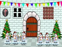 image bg Snowman House Escape