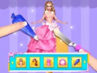 Baby Taylor Doll Cake Design - Bakery Game image