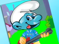 image bg Smurf Dress Up