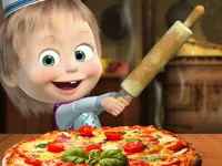 Masha And The Bear Pizzeria Game image