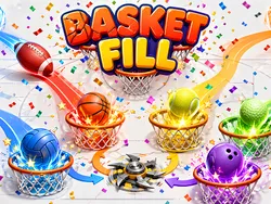 Basket Fill : Ball Puzzle image