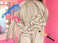 Bride Wedding Hair Design image