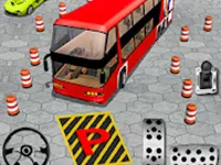 Modern Bus Parking - Bus image