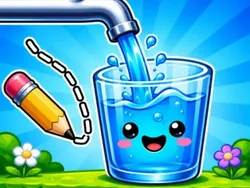 Water Flow Happy Glass image