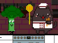 image bg Cat Chef and Broccoli