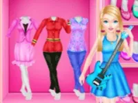 Doll Career Outfits Challenge - Dress-up Game image