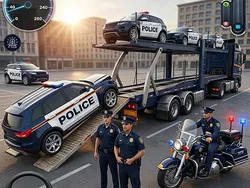 Police Transport Game image