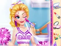 Vampire Princess Cheerleader Girl Makeover image