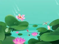 image bg Lotus Flowers Slide