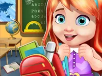 image bg My School Doll House Games