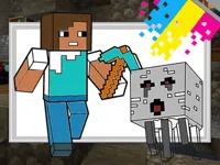 Minecraft Coloring Pages image