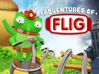 Adventures of Flig - air hockey shooter image