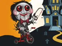 Scary Faces Jigsaw image
