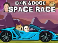 image bg Elon Doge Space Race