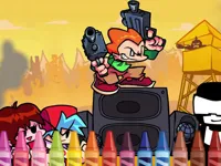 image bg Friday Night Funkin Coloring