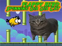 Flappy Bird Spinning oia oia Cat image