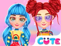 image bg Bffs Rainbow Fashion Addict