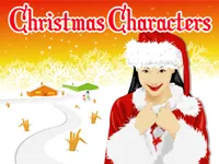 image bg Christmas Characters Slide