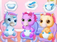 image bg Baby Pony Sisters Care