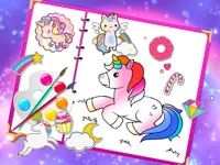 image bg Fabulous Cute Unicorn Coloring Book