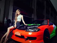 image bg Girls and Cars Slide