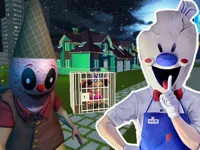 Ice Scream Scary Neighbor Horror image