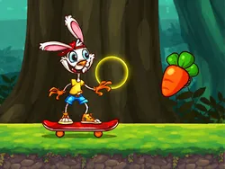 Rabbit Skater Game image
