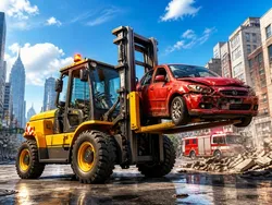 City Rescue Forklift Simulator image