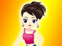 image bg Cute Girl Dress Up