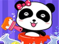 Baby Panda Color Mixing Studio image