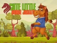Cute Little Horse Jigsaw image